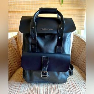 Dr. Martens Leather and Canvas Backpack